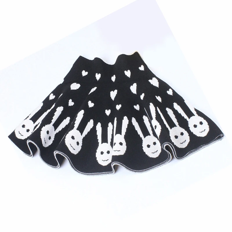 Весенне осенне зимняя юбка для девочек плиссированная с высокой талией Новая