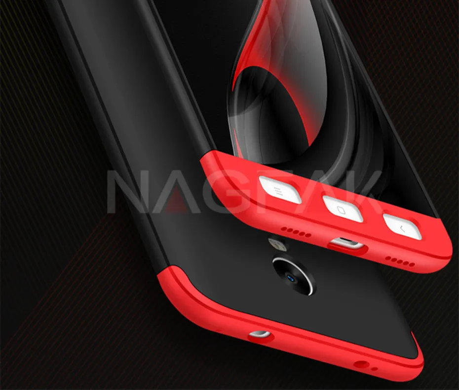 NAGFAK роскошный защитный чехол для Xiaomi Redmi Note 4 Note 4X чехол для телефона 360 градусов чехол s Note4 глобальная версия чехол для телефона Capa