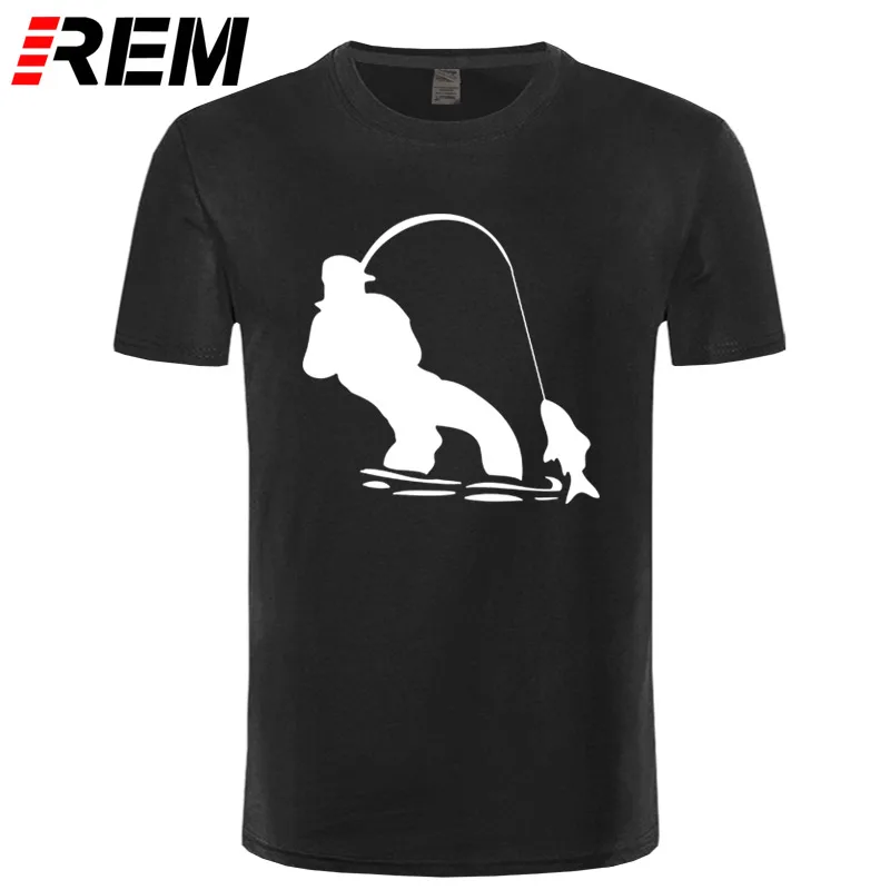 REM Аутентичные футболки с короткими рукавами, тканевый дизайн, Swag Fly Fishinger, рыбак, мужская рубашка Али, онлайн Красивые футболки для мужчин - Цвет: 8