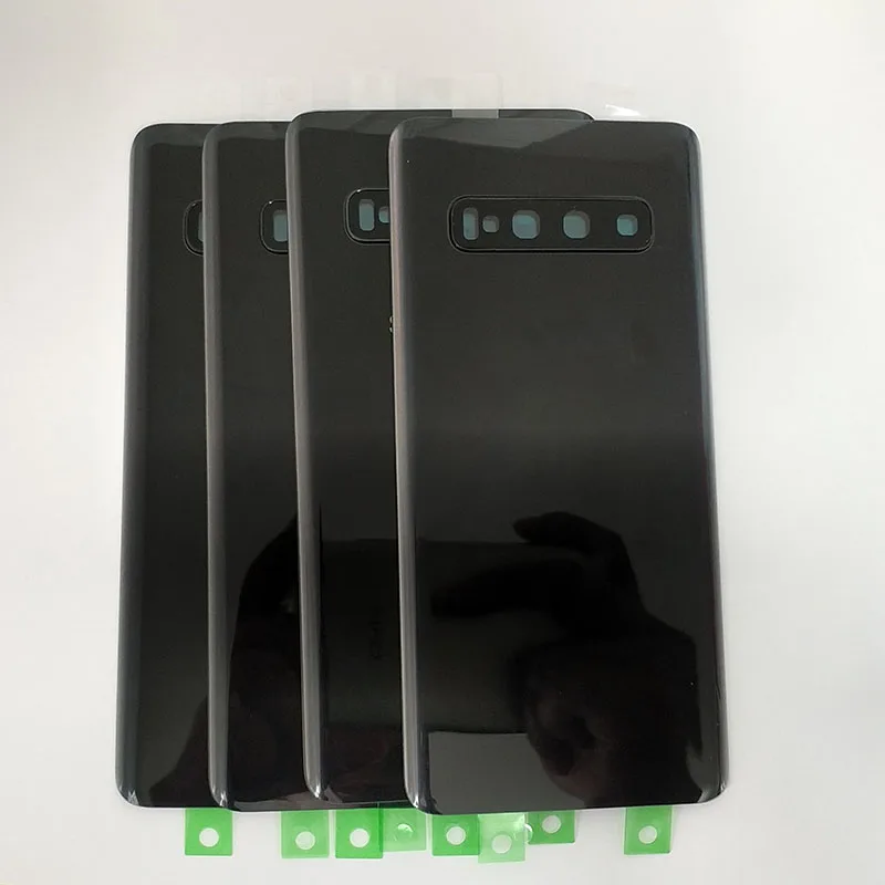 Новинка замена заднего стекла для Samsung Galaxy S10 G9730 Крышка батарейного отсека Задняя