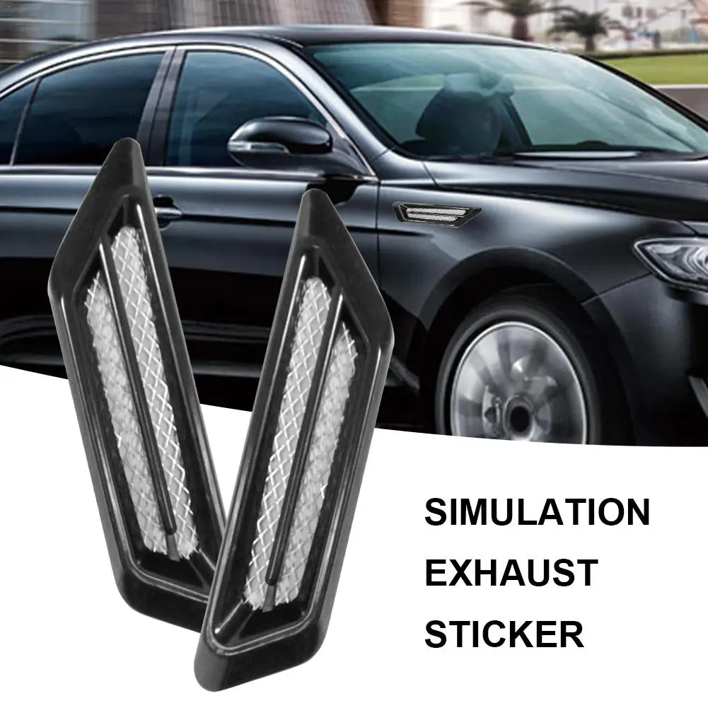 Автомобильный Стайлинг 3D Поддельные вентиляционные отверстия декоративные