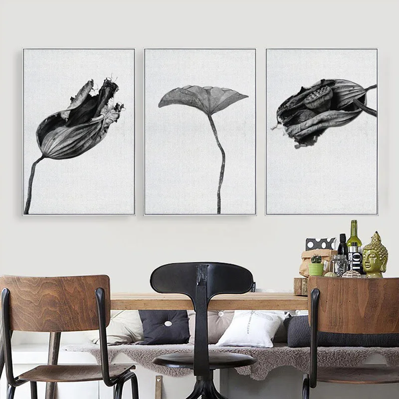 Новый китайский Лотос HAOCHU лист простое настроение украшение для гостиной