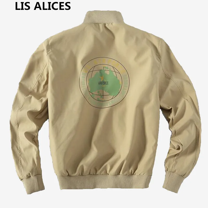 Мужская летная куртка пилот Lice ALICES темно синяя бомбер с нашивками новинка