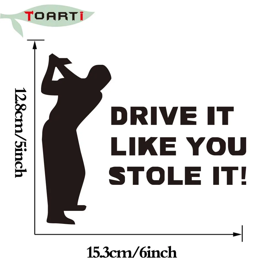Golf Drive It Like whold Виниловая наклейка для автомобиля Спортивная игры в гольф Грузовик