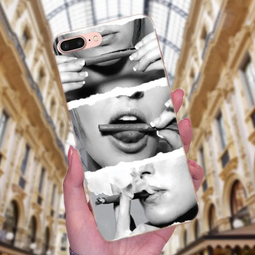 Распродажа сексуальный укусывающий рот для губ Sony Xperia Z Z1 Z2 Z3 Z4 Z5 compact Mini M2 M4 M5 T3 E3 E5