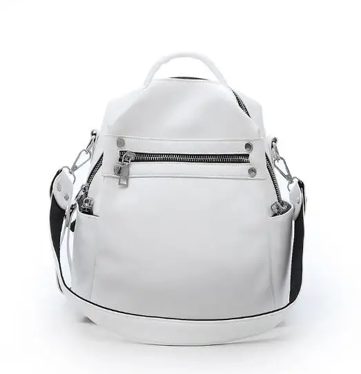 white JY6817 Женский рюкзак, новинка, сумка через плечо, многоцелевой, Повседневный, модный, для девушек, маленький рюкзак, дорожная сумка для девушек, рюкзак - Цвет: white JY6817