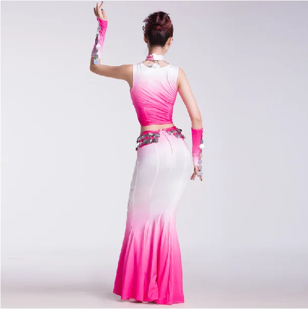 Одежда для сценического танца искусственный костюм традиционного китайского