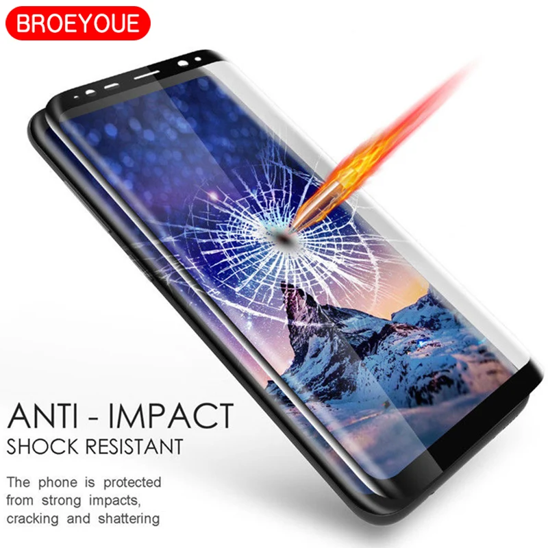 Tempered Glass For Samsung Galaxy S6 S7 Edge S8 S9 S10 SE Plus 3D Full Coverage Screen Protector Flim Cover Note 8 9 |