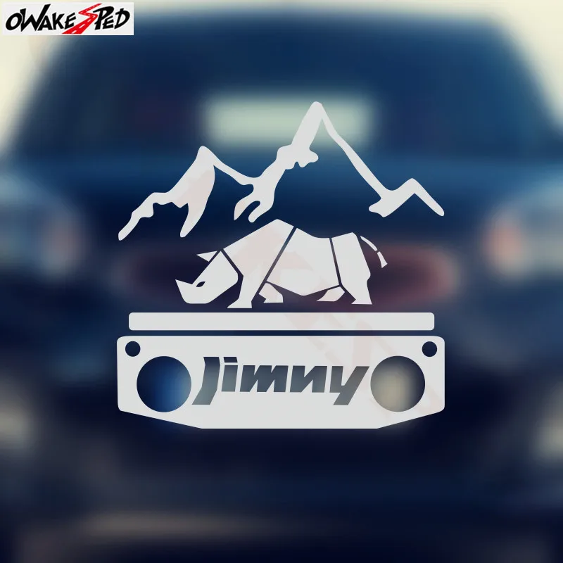 Для Suzuki Jimny персонализированные текстовые наклейки для автомобиля горная