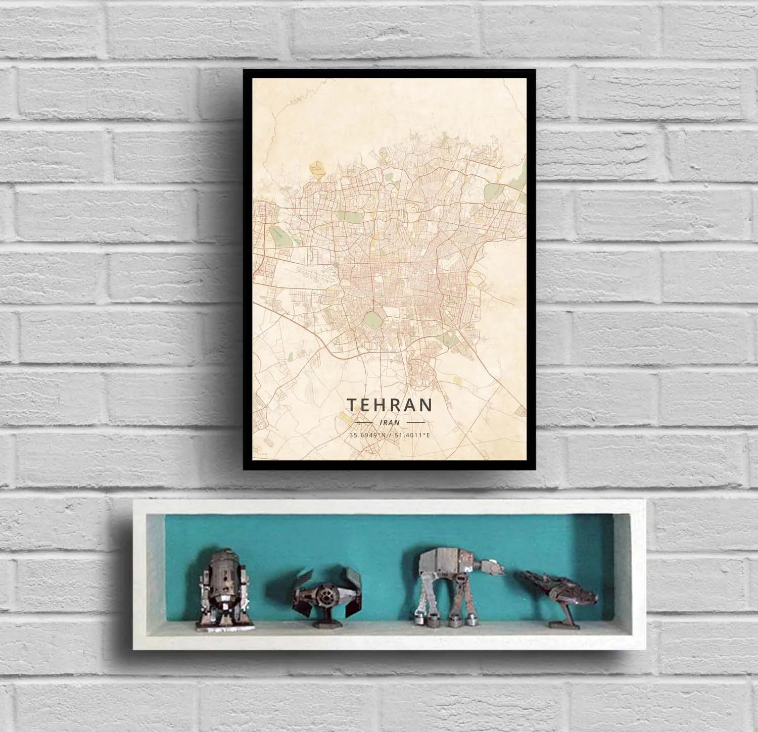 Tehran Iran Poster | Painting &amp Calligraphy