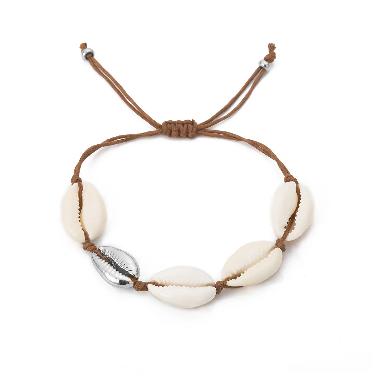JCYMONG 2019 новый дизайн натуральная ракушка Шарм браслет для женщин Boho Золотой