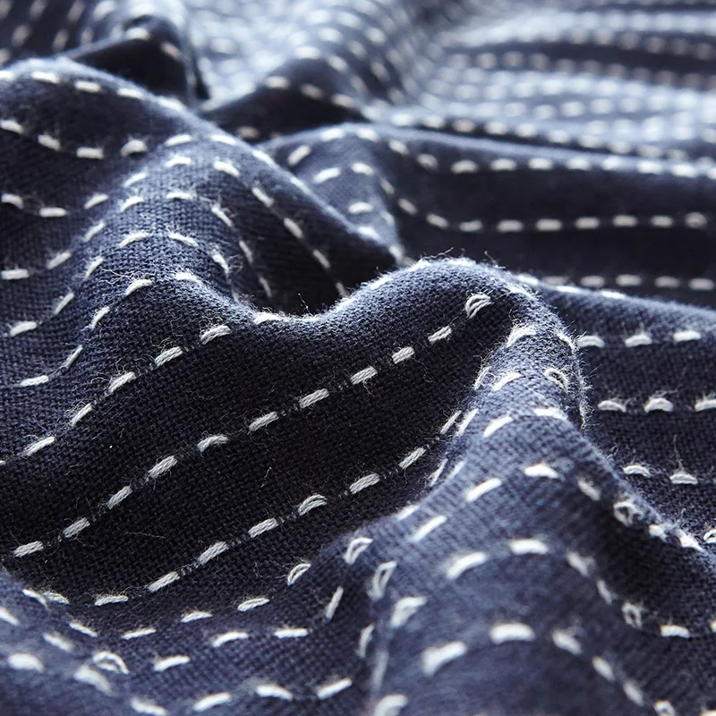 Новинка 2019 1 предмет японское одеяло в полоску из 100% хлопка 2 вида цветов подходит