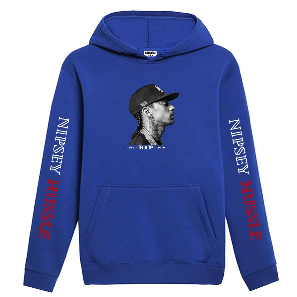 Новинка 2019 толстовка с капюшоном Nipsey Hussle для мужчин/женщин пуловер в стиле хип