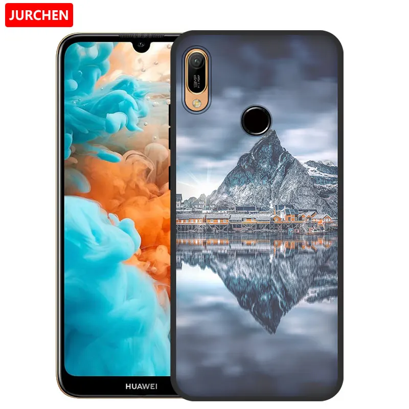JURCHEN чехол для телефона Huawei Y6 prime 2019 мультяшный милый Силиконовый ТПУ мягкий Prime