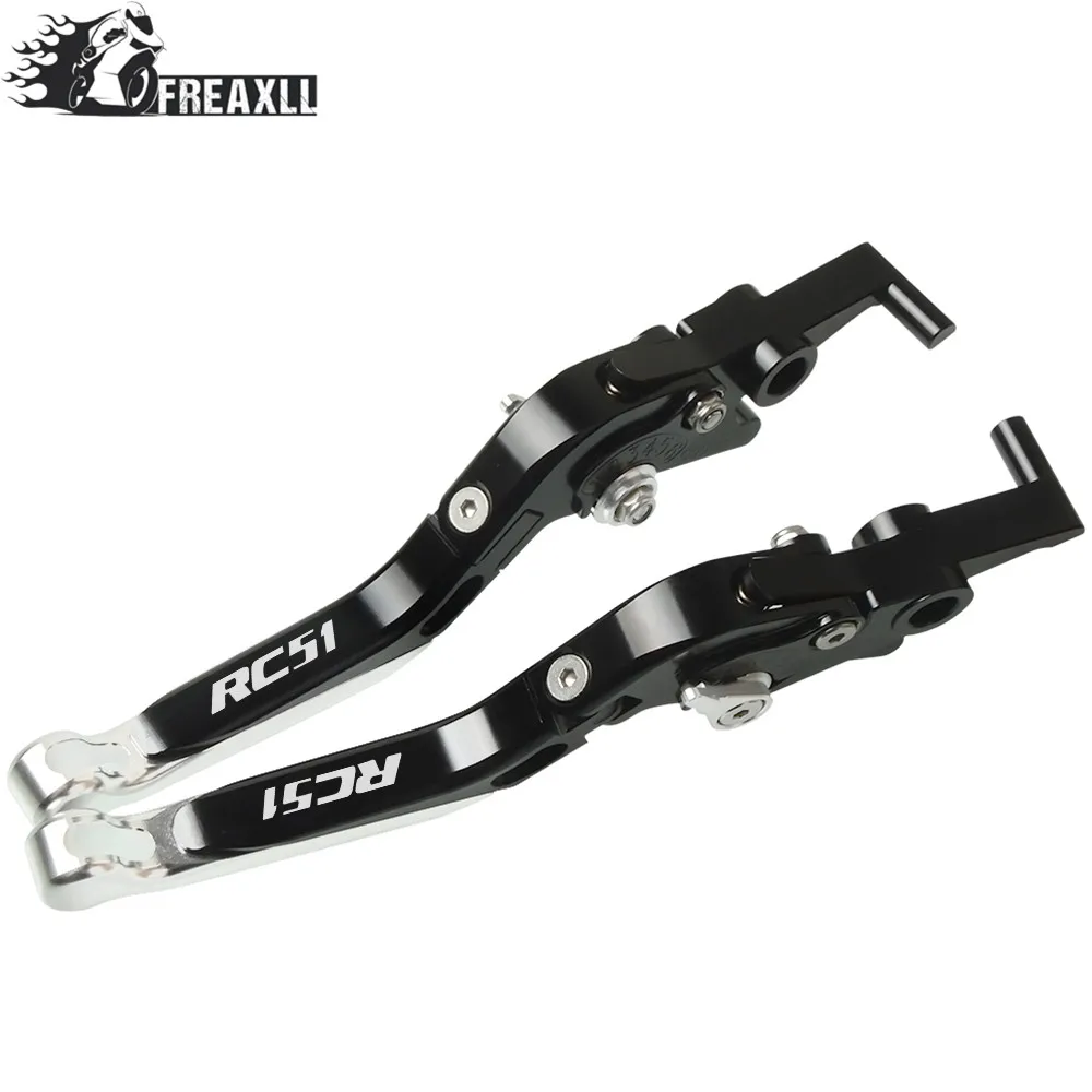

Motorbike Accessories Motorcycle Handlebar Brake Clutch Levers Adjustable Folding Extendable For Honda RC51 RC 51 2000-2005 2006