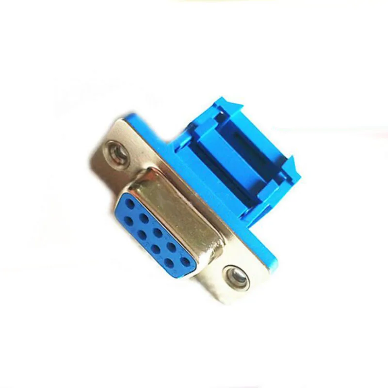 DB9 гнездовой разъем типа провода под давлением последовательный порт 9pin RS232