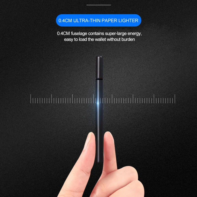 Новая ультратонкая электрическая зажигалка Proble USB зарядка сенсорный экран