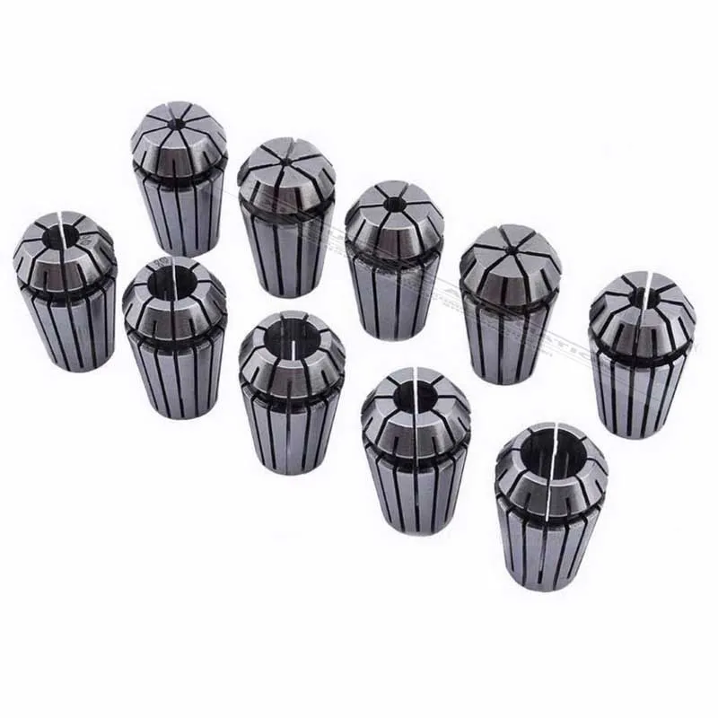 

10Pcs ER16 1-10MM Spring Collet Set For CNC Milling Lathe Tool Engraving Machine