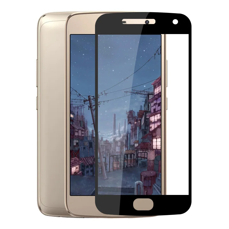 For Motorola Moto G5 Plus Tempered Glass 9H XT1684 XT1685 XT1687 Screen Protector Cover Protective Film Case | Мобильные телефоны и
