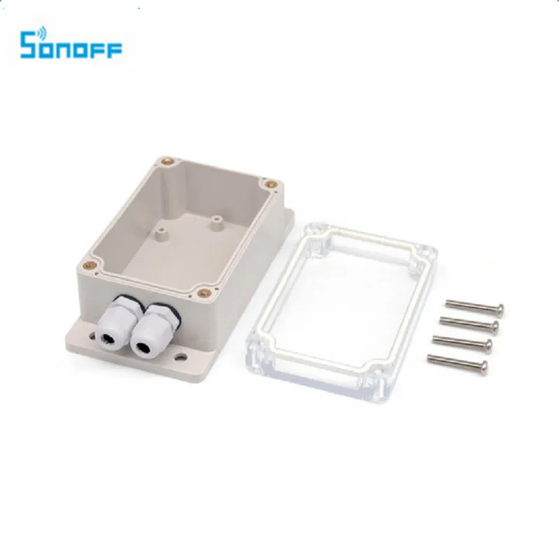 Новый водонепроницаемый распределительный ящик Sonoff IP66 корпус водостойкий