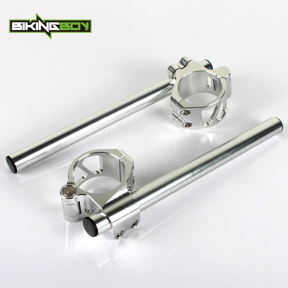 Руль BIKINGBOY ALU 45 мм 7/8 &quot с раздельными зажимами для HONDA CBR600RR 2003 2004 CBR900RR 93 1994 1995 1996 1998 |