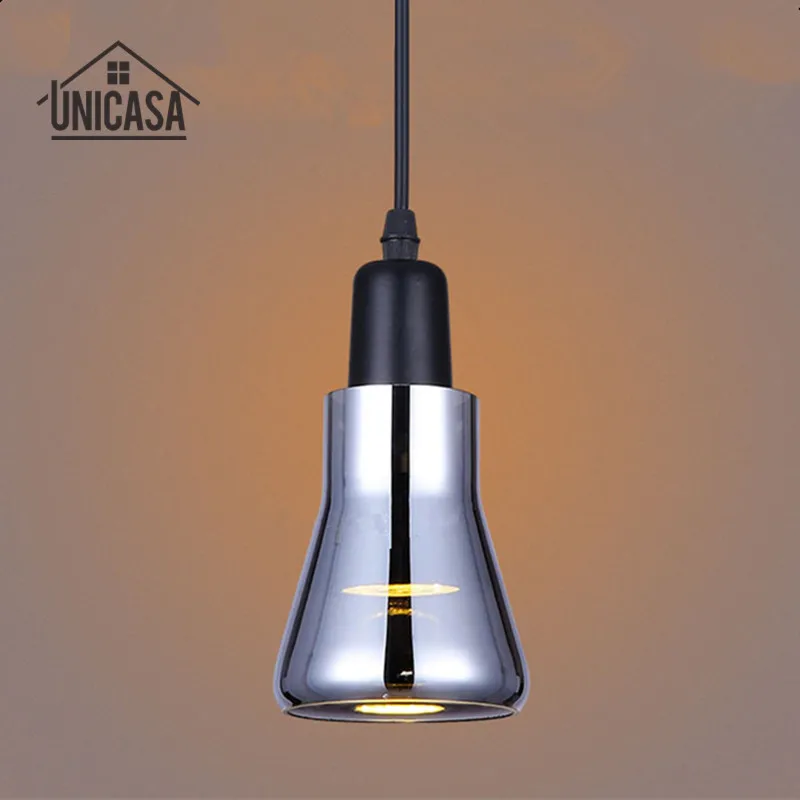 Стеклянный абажур современные подвесные светильники антикварные Кухонные для