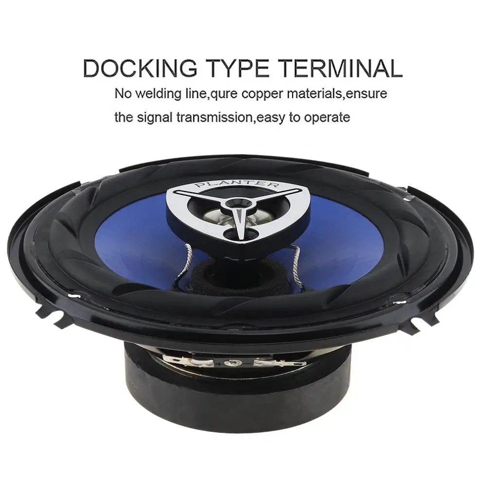

2pcs 12V 6.5 Inch 500W Car HiFi Coaxial Speaker Vehicle Door Auto Audio Music Stereo Full Range Frequency Speakers for Cars