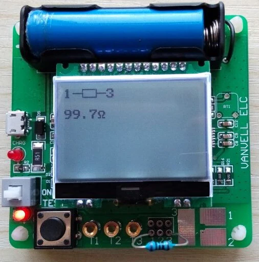 Бесплатная доставка новейшая версия индуктора конденсатора ESR метр DIY MG328