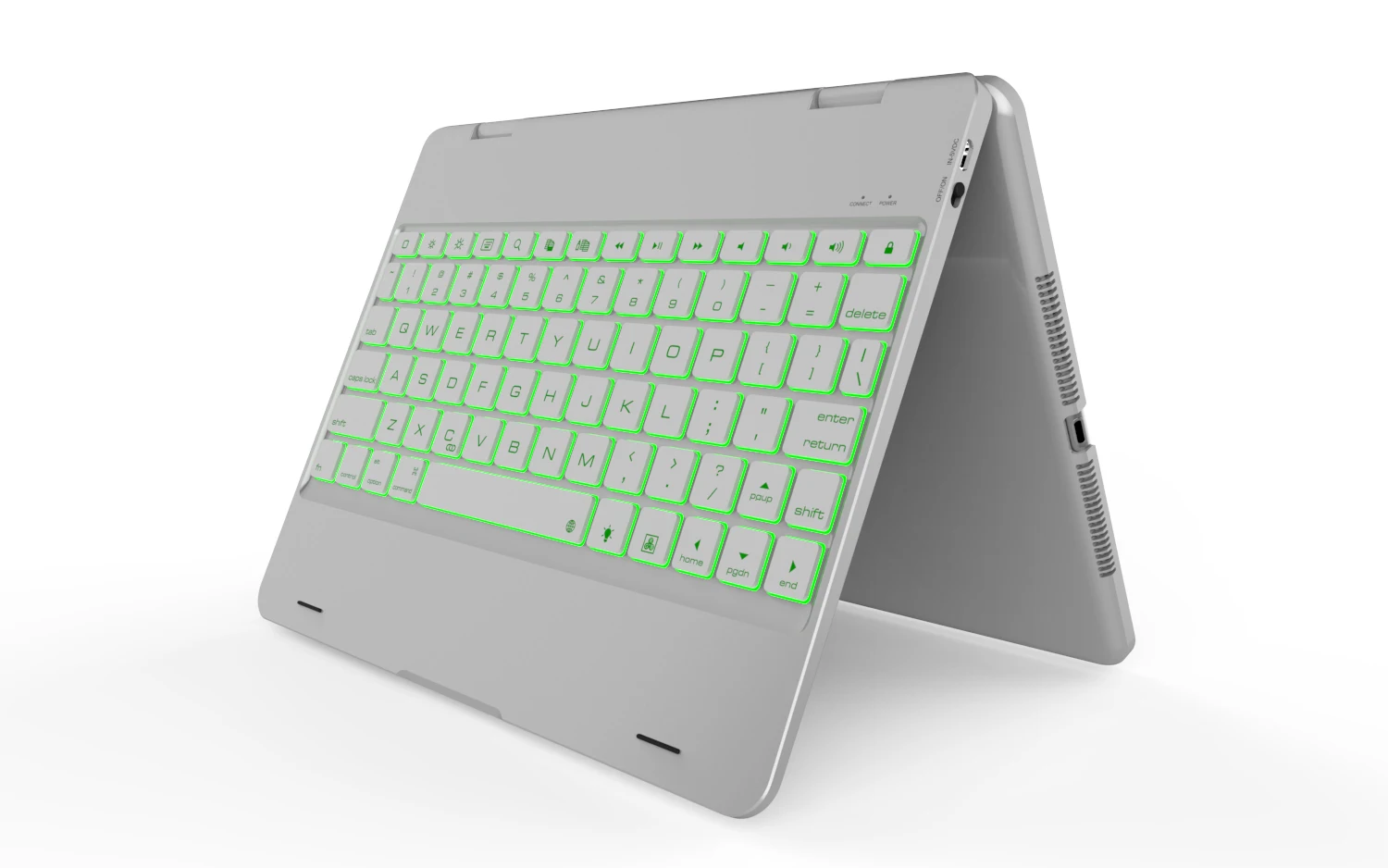 Ультра тонкий беспроводной Bluetooth клавиатура чехол с подсветкой для Apple ios ipad pro 9,7, / ipad, ipad air 1/2