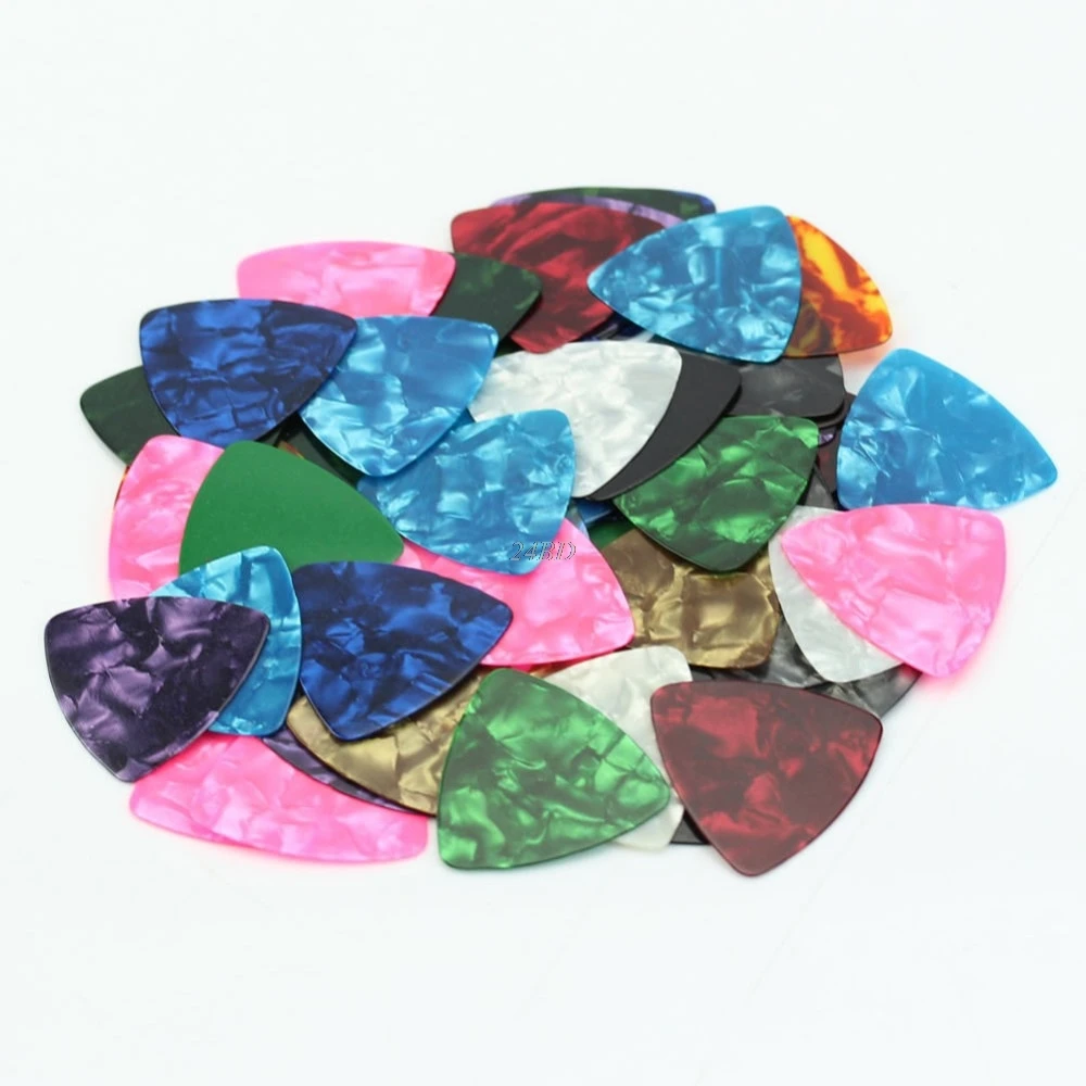 Акустическая основная целлюлоидная электрическая гладкая гитара выбор s Plectrum 0 46