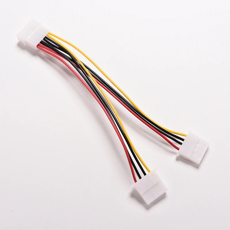 Новая компьютерная программа 4 Pin IDE/SATA 1 Мужской до 2 Женский кабель Питание Y