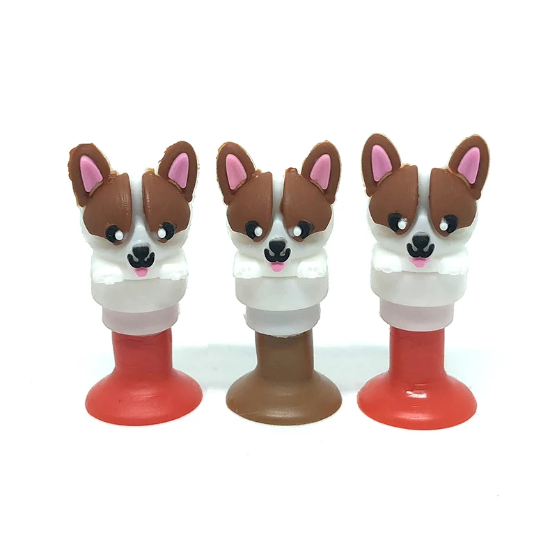 21 шт./Мини мультфильм патрон игрушка цветная форма кошка Huskie познавательная