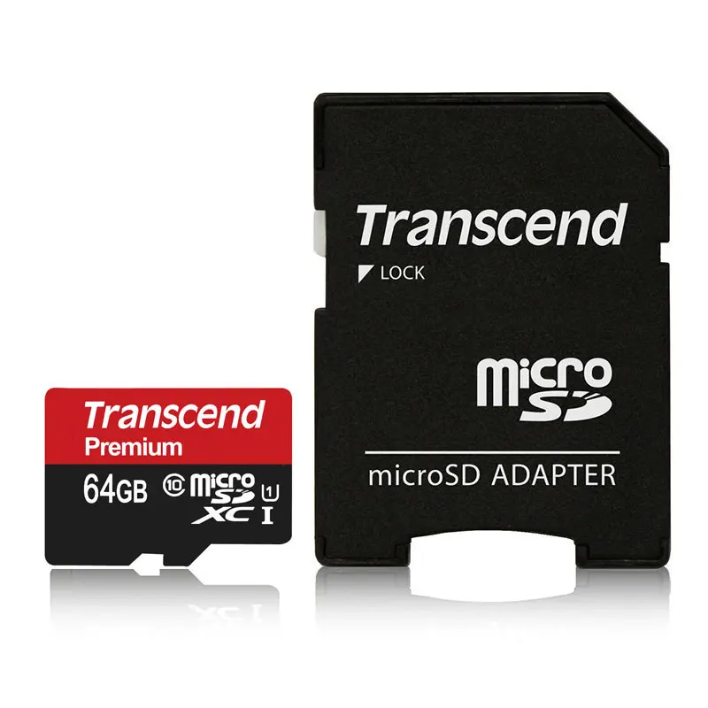 Transcend слот для карт памяти 32 Гб Class10 MicroSD 64 Гб 128 Гб Micro SD карт SDXC до 90 МБ/с. UHS-1 TF карты памяти на 16 Гб