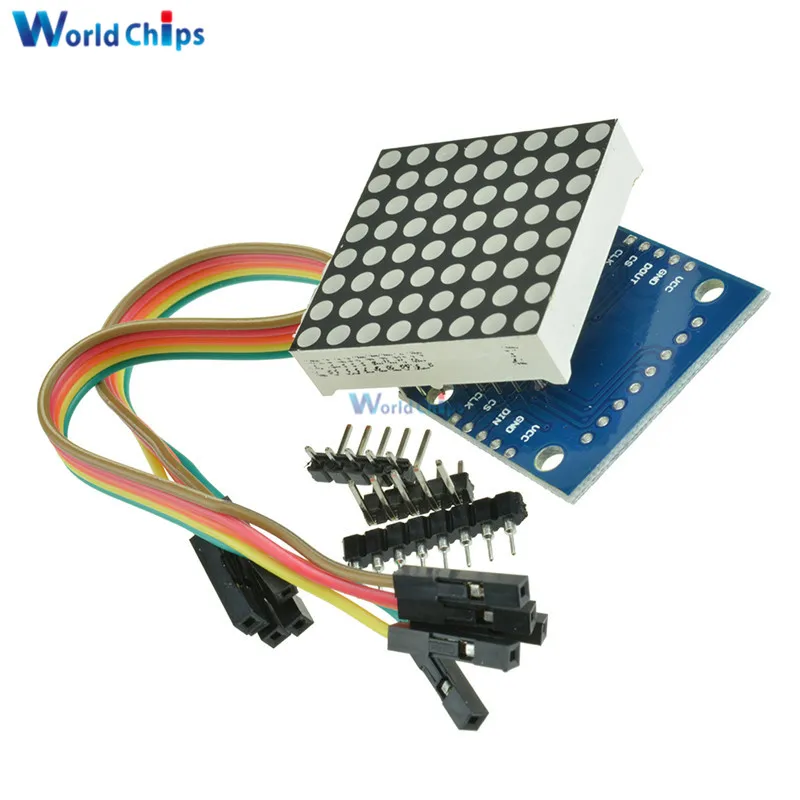Max7222 MAX7219EWG модуль точечной матрицы MCU Модуль управления дисплеем для Arduino DIY kit|max7219