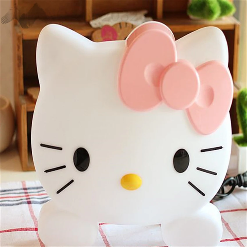 JW современный hello kitty ночник мультфильм супер милая лампа Led Luminaria ночные