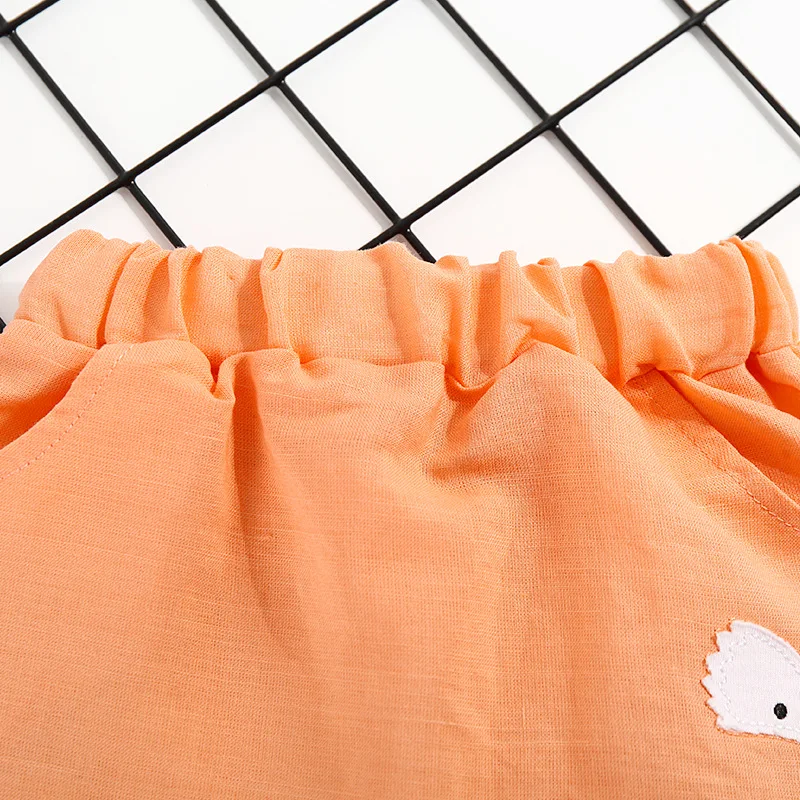 2018 лето новый стиль плакат ткань трехмерного шорты с мультяшными рисунками