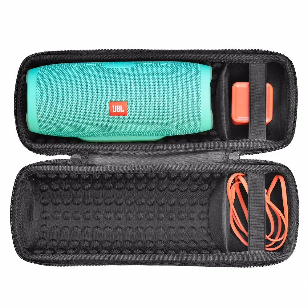 Защитные беспроводные bluetooth-колонки для путешествий, чехлы для JBL charge3 charge 3, дополнительное пространство для подключений и кабелей, сумки на молнии для хранения