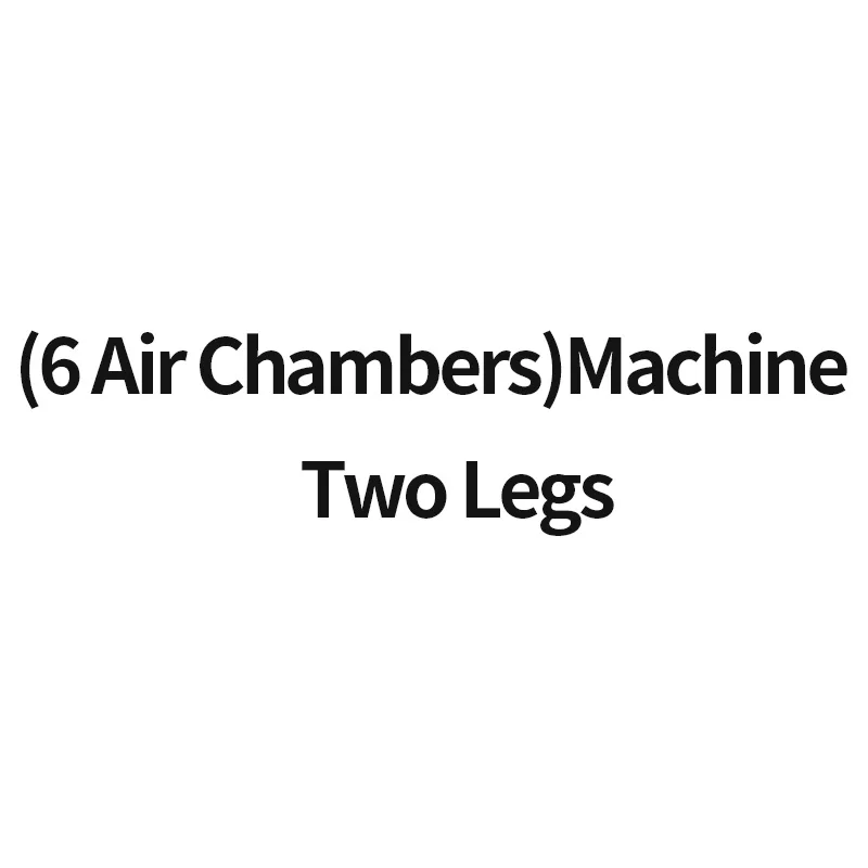 Two Legs Пневматический компрессионный массажер для ног для пожилых людей, массажер для талии, тела и рук, инструмент для расслабления, способствует циркуляции крови, облегчение боли, похудение - Цвет: Two Legs