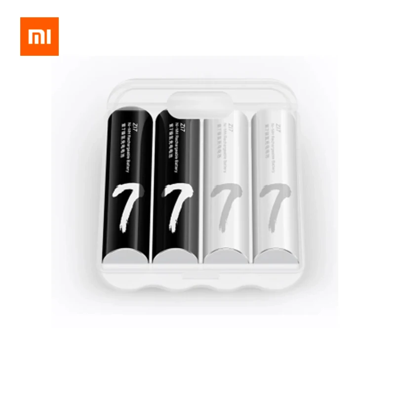 4 шт./лот Xiaomi аккумуляторная батарея AAA/AA 1800mAh 1 2 V Ni-MH ZMI ZI7 ZI5 power Bank Аккумулятор для