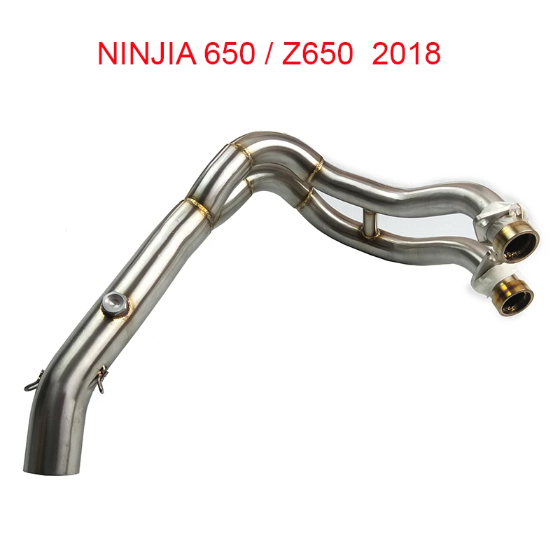 Выхлопной глушитель для Кавасаки ниндзя 650 Z650 2018 модифицированный передний