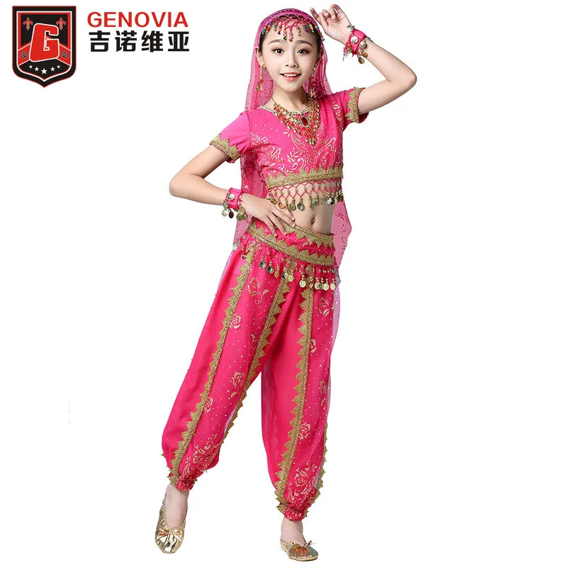 Детский костюм для танца живота девочек детские танцевальные костюмы