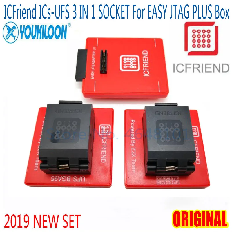 Новый оригинальный UFS BGA 3 в 1 разъем адаптера ICFriend ICs-UFS поддержка BGA254 BGA153 BGA9 с