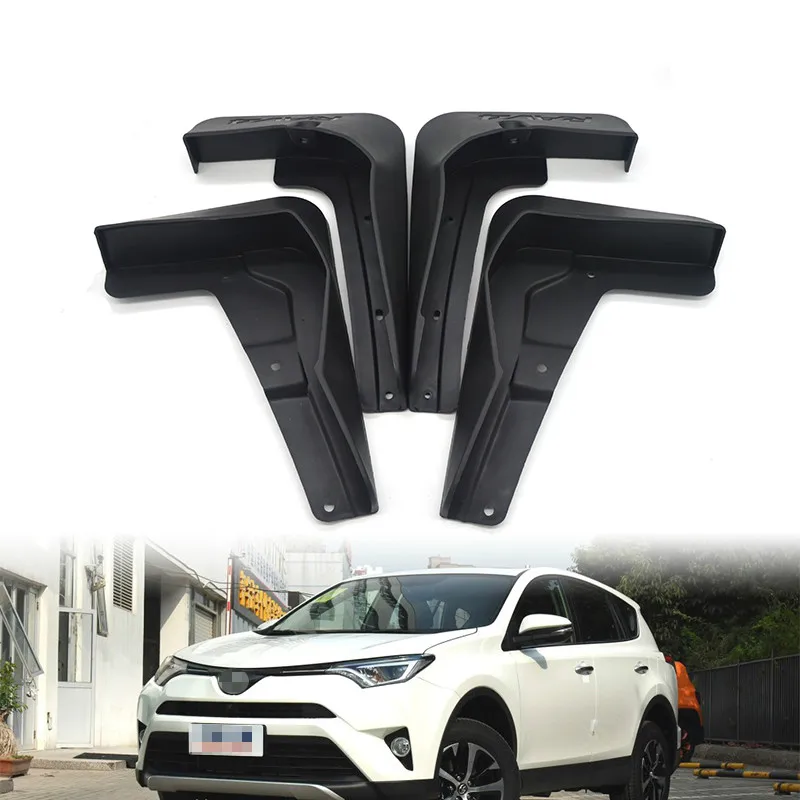 NWIEV Автомобиль Стайлинг передние и задние брызговики для Toyota RAV4 2006 2012 Facelift модели