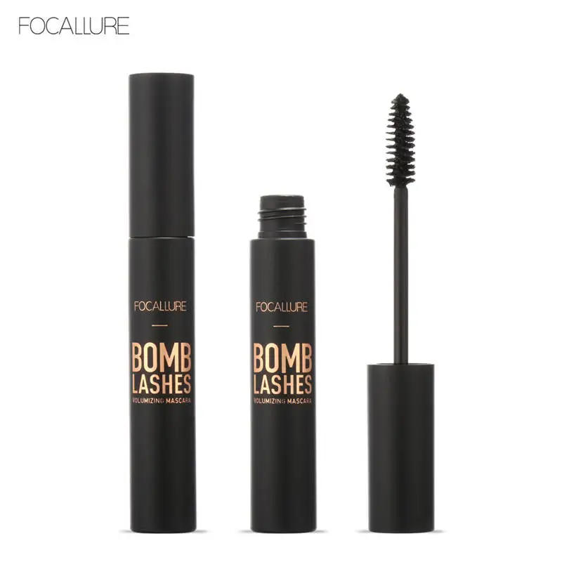 FOCALLURE 3D волокно Черная тушь для удлинения ресниц удлинение завивка