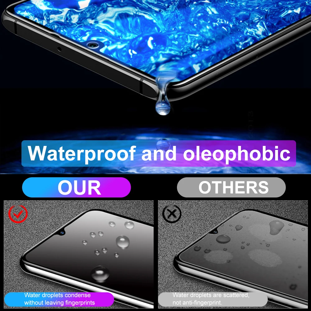 2-в-1 телефон Экран протектор для huawei P30 Pro P20 Lite закаленное Стекло Коврики 20 P10