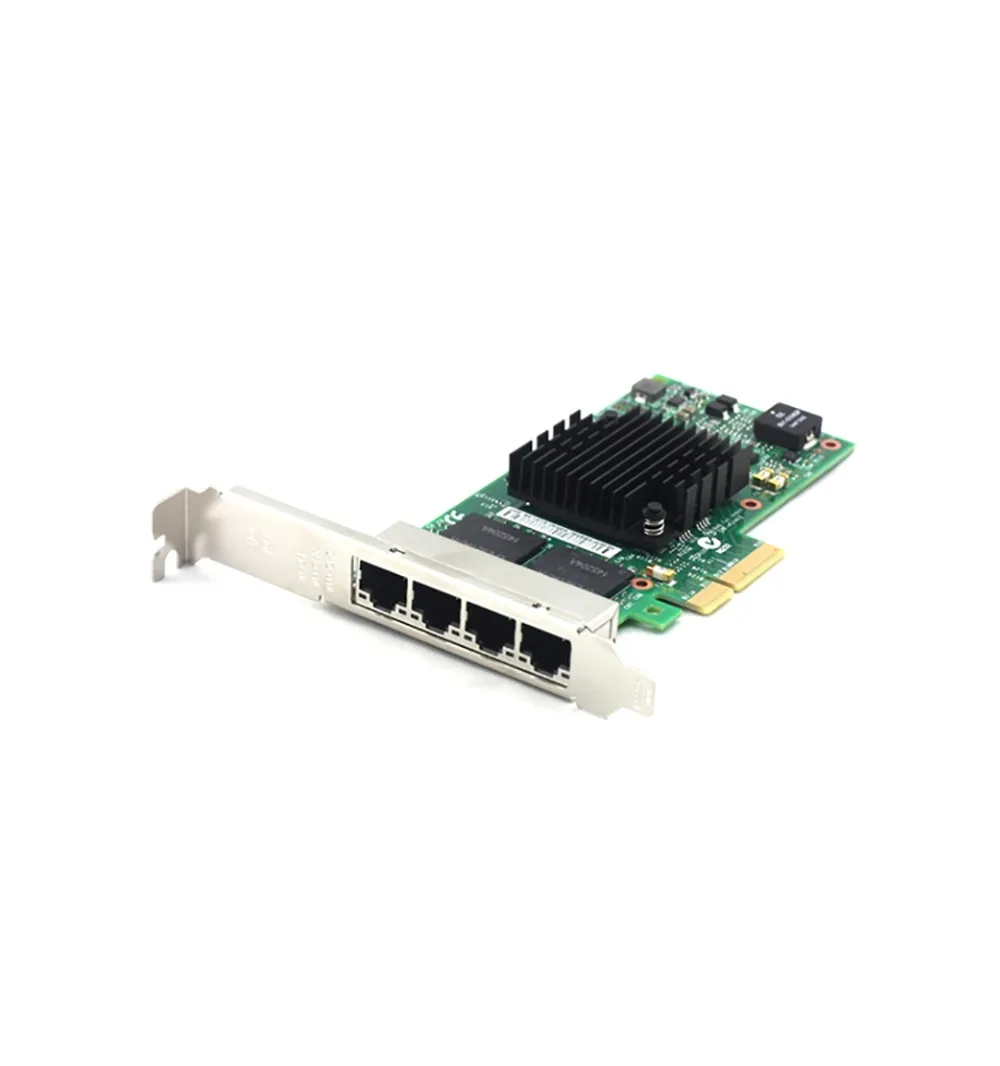 ARUENTEX I350 T4 4 * Порт Gigabit Ethernet PCI E X4 Intel I350AM4 сетевой серверный адаптер карта