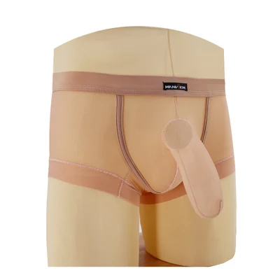 Высококачественные мужские трусы Manview с низкой талией сексуальные прозрачные