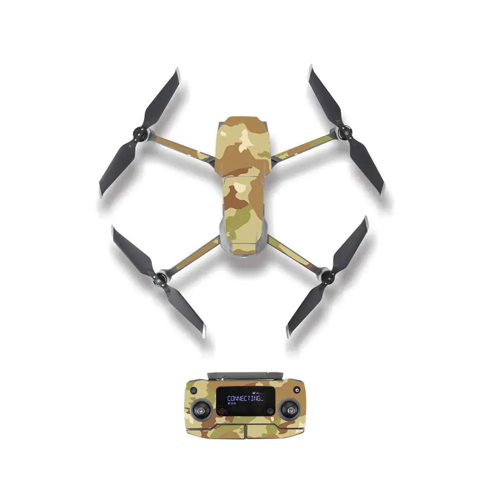 ZJZ-YSDJM20091 27 Стиль s камуфляж стилизованное покрытие Стикеры для DJI Mavic 2 Pro и зум Drone средства ухода за кожей пульт дистанционного управления батарея защиты плёнки - Цвет: ZJZ-YSDJM20091