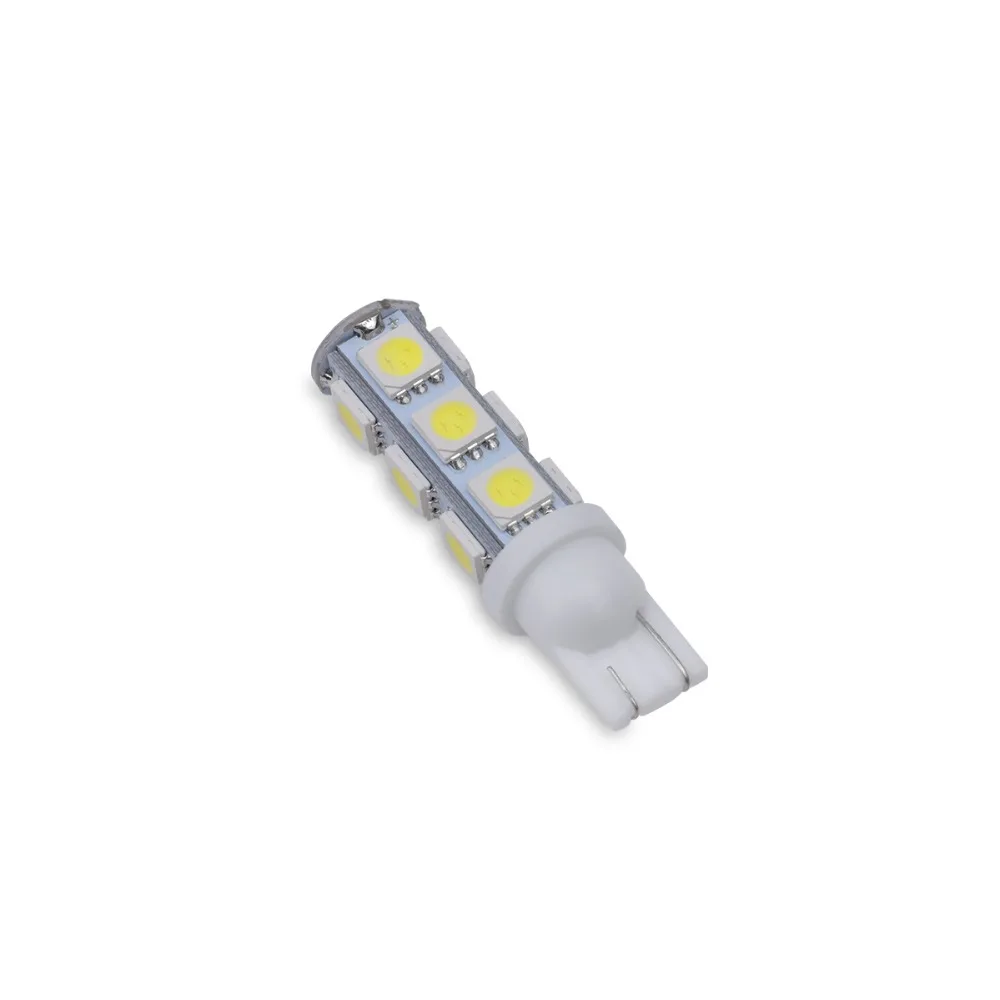 2X Лидер продаж T10 13 SMD W5W светодиодный 5050 супер яркий Автомобильный светильник 194 12v