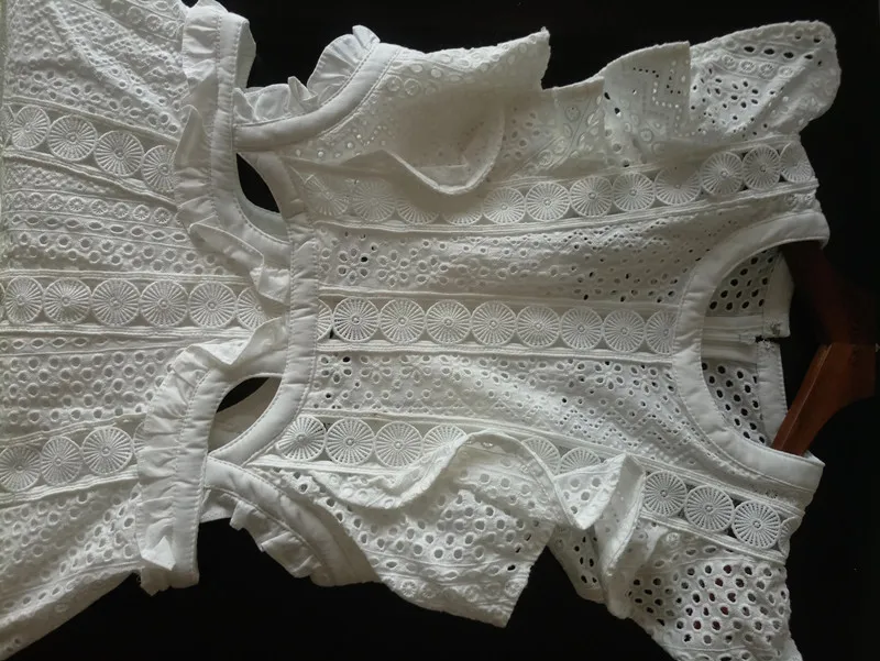 Сексуальный 2017 летний автопортрет белая кружева длинное платье ажурный